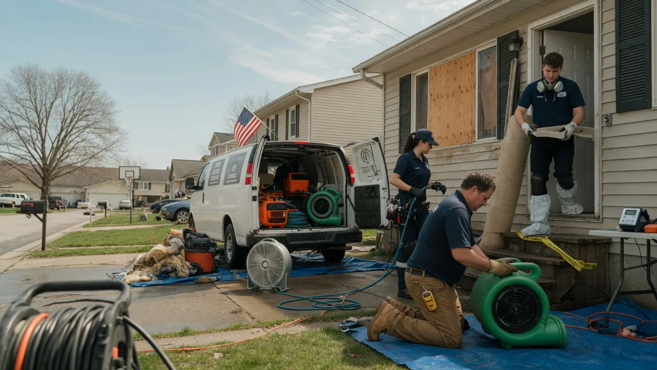 Water Damage Restoration in Modena, PA near me